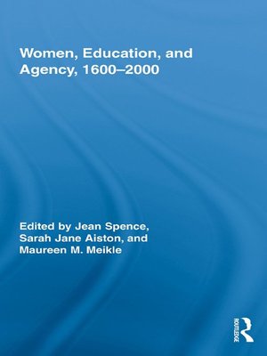 cover image of Women, Education, and Agency, 1600-2000
